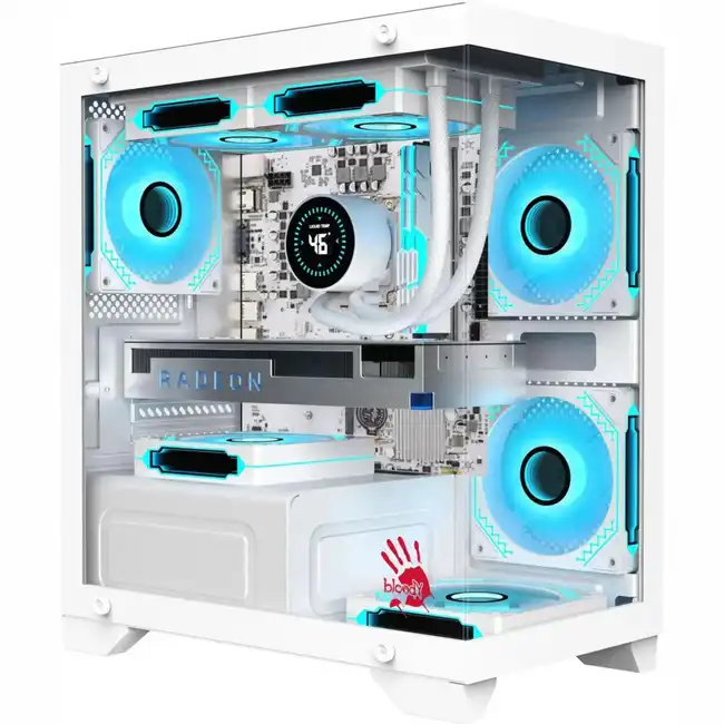 Корпус Bloody BD-CC103-WH (Игровые, Mini-Tower)