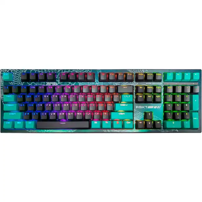 Клавиатура Raskat KM002 UV Grey KM002-UV-GRAY (Проводная, USB)