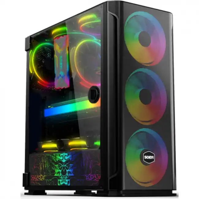 Корпус Soeyi AX1-B10 (Игровые, Midi-Tower)