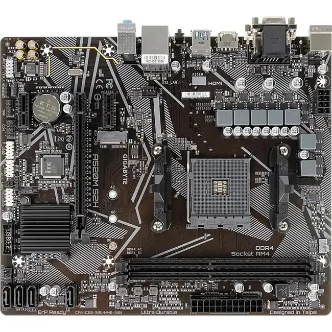 Материнская плата Gigabyte A520M S2H DDR4 Rev. 1.x (micro-ATX, AMD AM4)