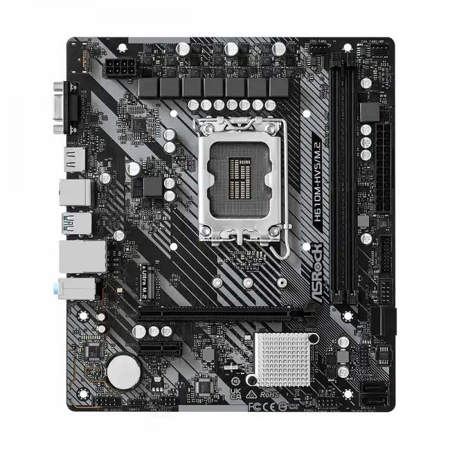 Материнская плата ASRock H610M-HVS/M.2 R2.0 DDR4 (micro-ATX, LGA 1700)