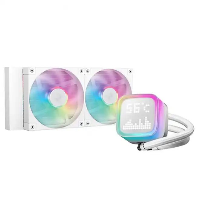Охлаждение Deepcool LP240 WH R-LP240-WHMSMC-G-1 (Для процессора)