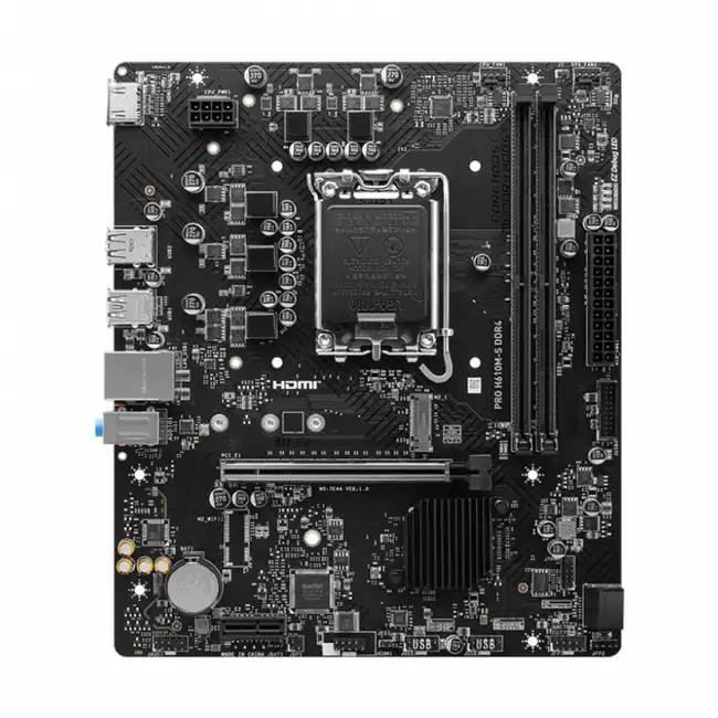 Материнская плата MSI PRO H610M-S DDR4 H610 (Mini-ATX, LGA 1700)
