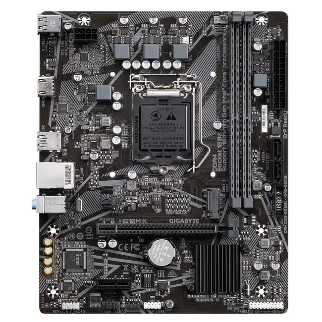 Материнская плата Gigabyte H510M K (Micro-ATX, LGA 1200)