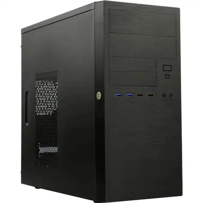 Корпус Powerman ES555 600W Black 6196080 (Бюджетные, Mini-Tower)