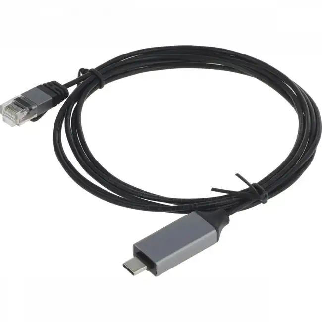 Кабель интерфейсный Buro BU-USB-C-LAN100-2M (USB Type C - Ethernet (RJ45) (LAN))
