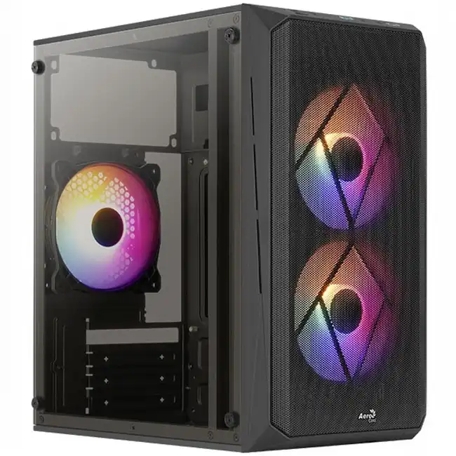 Корпус Aerocool CS-107-A-BK-v2 4710562759389 (Mini-Tower)
