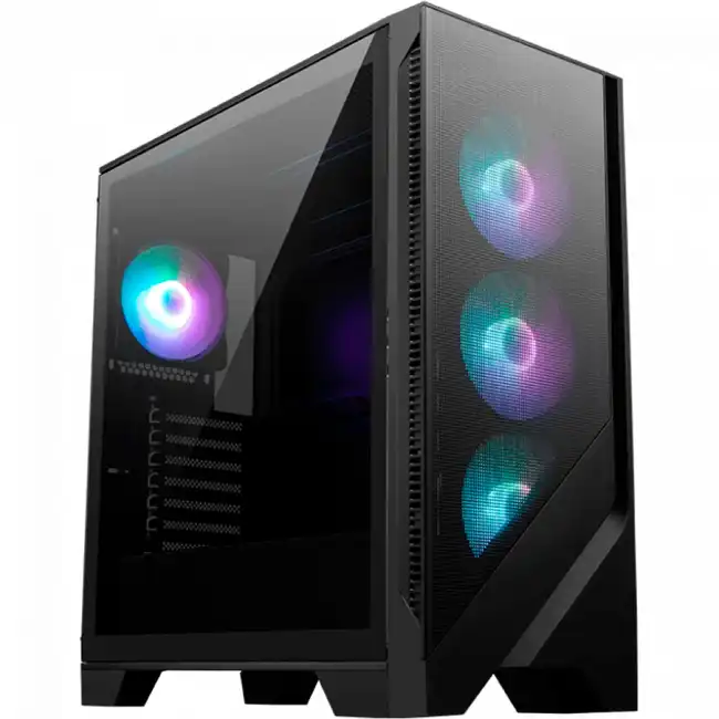 Корпус MSI MAG FORGE 321R AIRFLOW Black (Игровые, Midi-Tower)