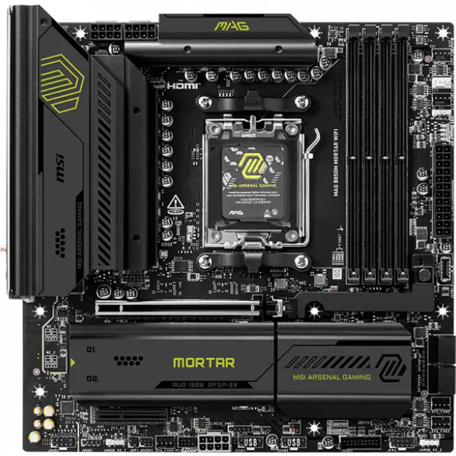 Материнская плата MSI MAG B850M MORTAR WIFI (micro-ATX, AMD AM5)