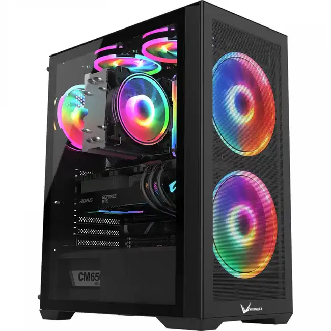 Корпус Formula Air Power G5 Duo Black AIR POWER G5 DUO (Игровые, Midi-Tower)