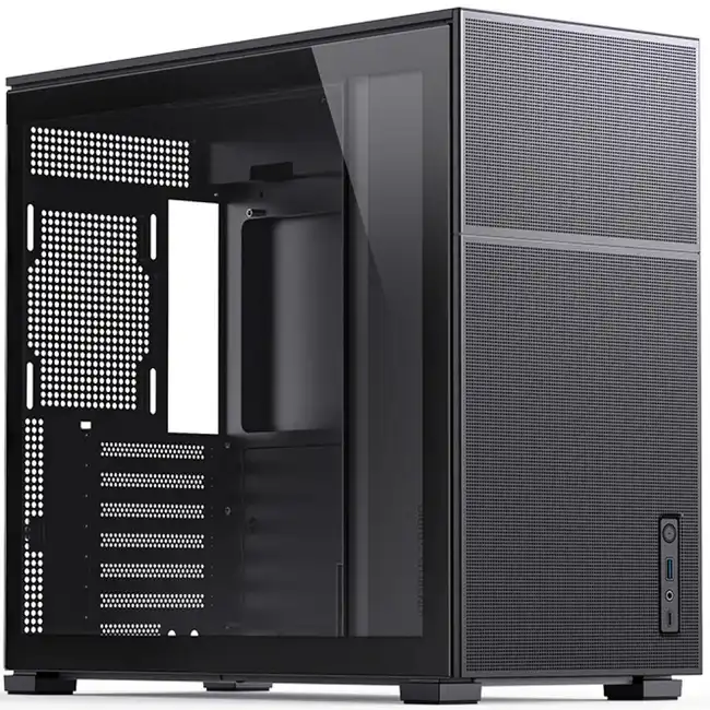 Корпус Jonsbo D41 MESH Black D41 MESH SCREEN Black (Игровые, Mini-Tower)