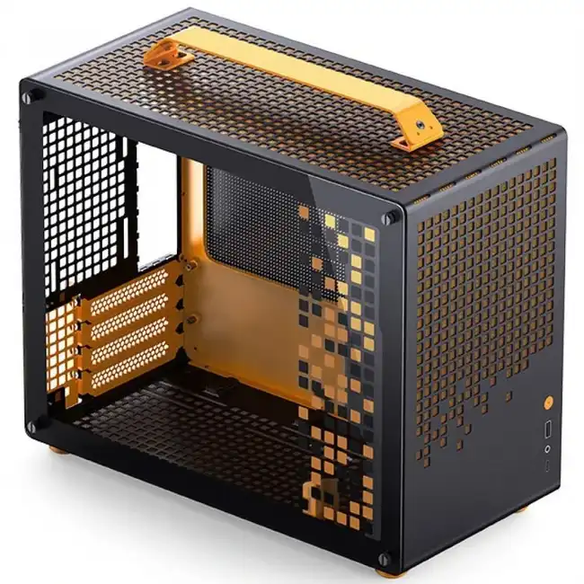 Корпус Jonsbo Jonsplus Z20 Orange/Black (Игровые, Mini-Tower)