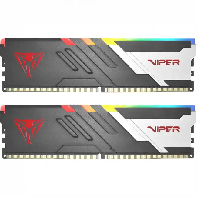 ОЗУ Patriot Viper Venom RGB PVVR564G600C30K (DIMM, DDR5, 64 Гб (2 х 32 Гб), 6000 МГц)