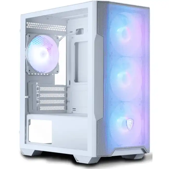Корпус MSI MAG FORGE M100R White 306-7G20W21-HH9 / 306-7G20W23-HH9 (Игровые, Mini-Tower)