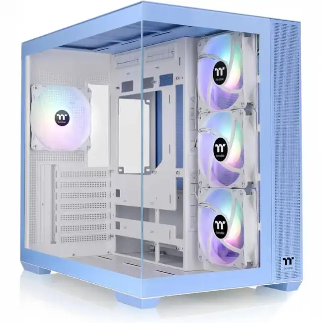 Корпус Thermaltake View 380 TG ARGB Blue CA-1Z2-00MFWN-00 (Игровые, Midi-Tower)