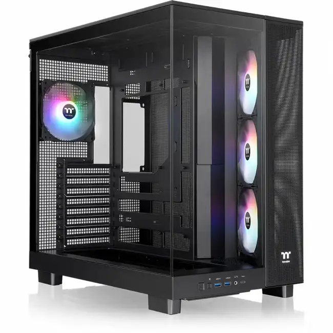 Корпус Thermaltake View 380 XL TG ARGB Black CA-11E-00M1WN-00 (Игровые, Midi-Tower)