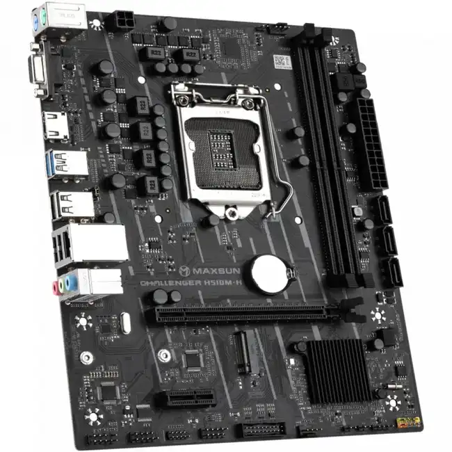Материнская плата Maxsun Challenger H510M-H MS-Challenger H510M-H (Micro-ATX, LGA 1200)