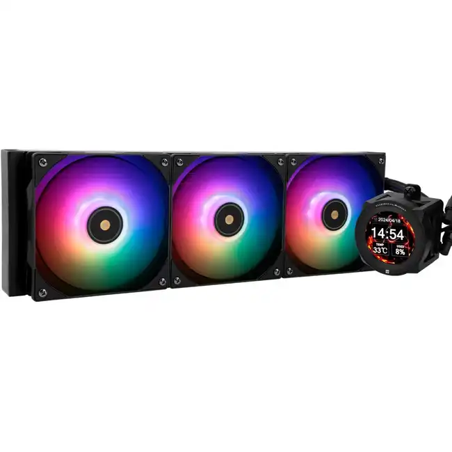 Охлаждение Thermalright Core Vision 360 ARGB C-VISION-360-BL-ARGB (Для процессора)