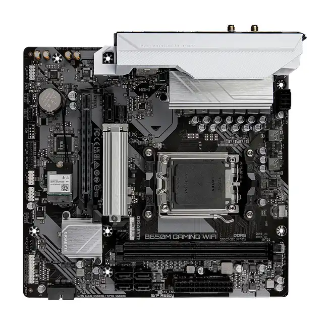 Материнская плата Gigabyte B650M Gaming Plus WIFI rev. 1.2 (micro-ATX, AMD AM5)
