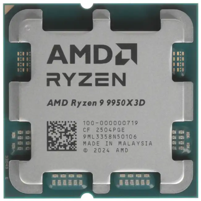 Процессор AMD Ryzen 9 9950X3D OEM (16, 4.3 ГГц, 128 МБ, OEM)