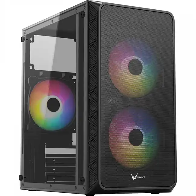 Корпус Formula Air Mesh G4 Plus Black AIR MESH G4 B+ (Игровые, Mini-Tower)