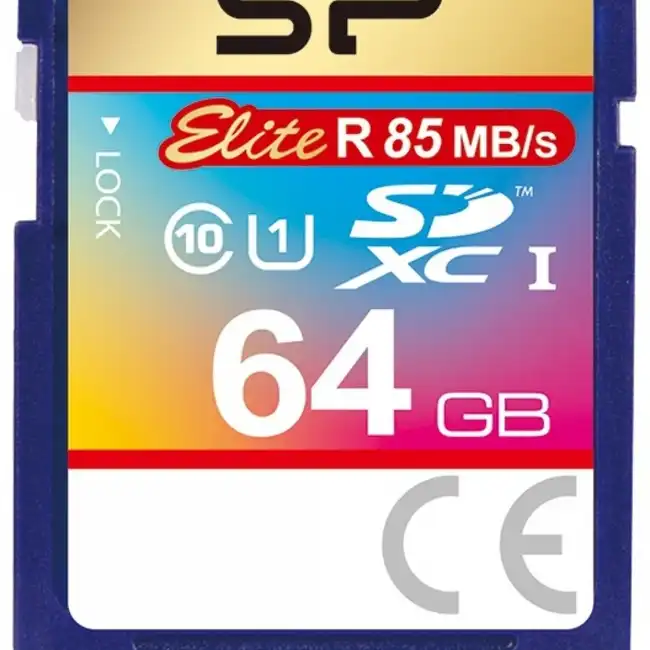 Флеш (Flash) карты Silicon Power SP064GBSDXAU1V10 (64 ГБ)