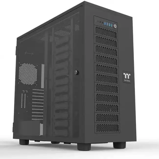 Корпус Thermaltake AX700 Glass Black CA-11B-00F1WN-00 (Игровые, Super/Ultra-Tower)