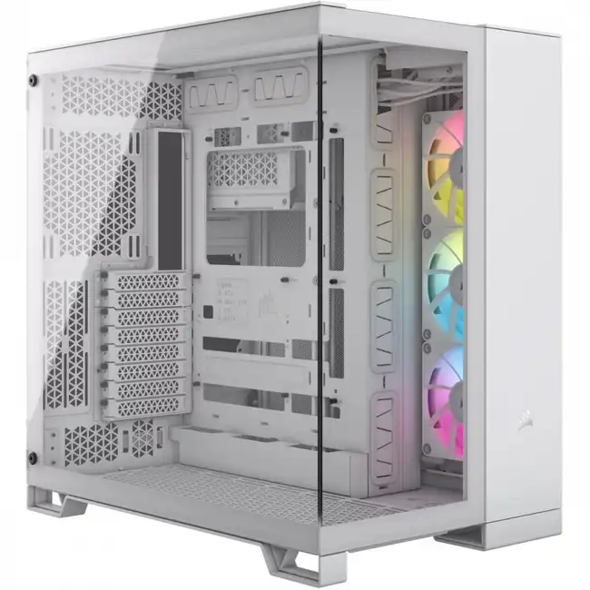 Корпус Corsair iCUE Link 6500X RGB White CC-9011270-WW (Игровые, Midi-Tower)