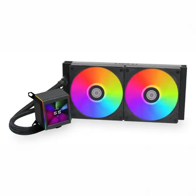 Охлаждение Lian Li Galahad II LCD 280 Black G89.GA2ALCD28B.00