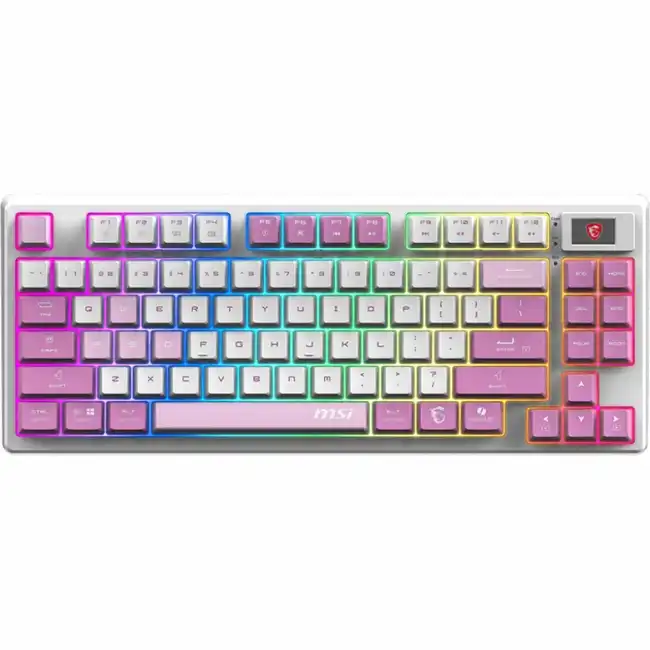 Клавиатура MSI Forge GK600 Violet S11-43RUQ01-HH9 (Беспроводная, Bluetooth)