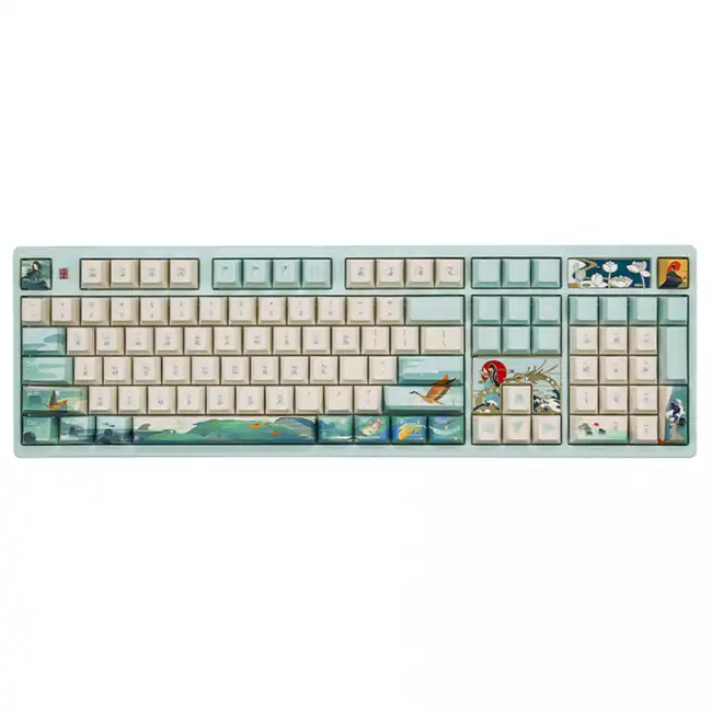Клавиатура Varmilo Goddess LuoShen VA100 Kailh Prestige Voice A83A106G6A8A06A071 (Беспроводная, Bluetooth)