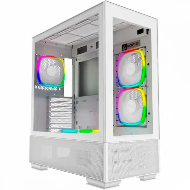 Корпус Montech SKY TWO White SKY TWO WH (Игровые, Midi-Tower)