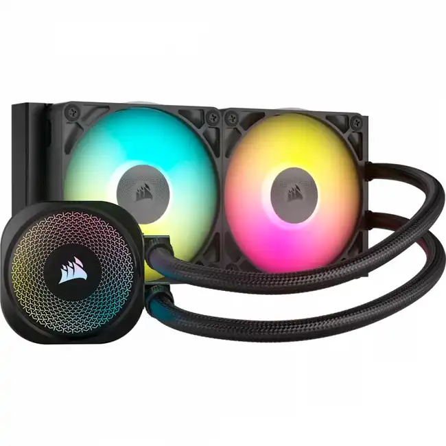 Охлаждение Corsair iCUE LINK TITAN 240 RX RGB Black CW-9061016-WW (Для процессора)