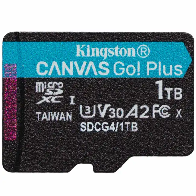 Флеш (Flash) карты Kingston Canvas Go Plus A2 U3 V30 SDCG4/1TBSP (1 ТБ)