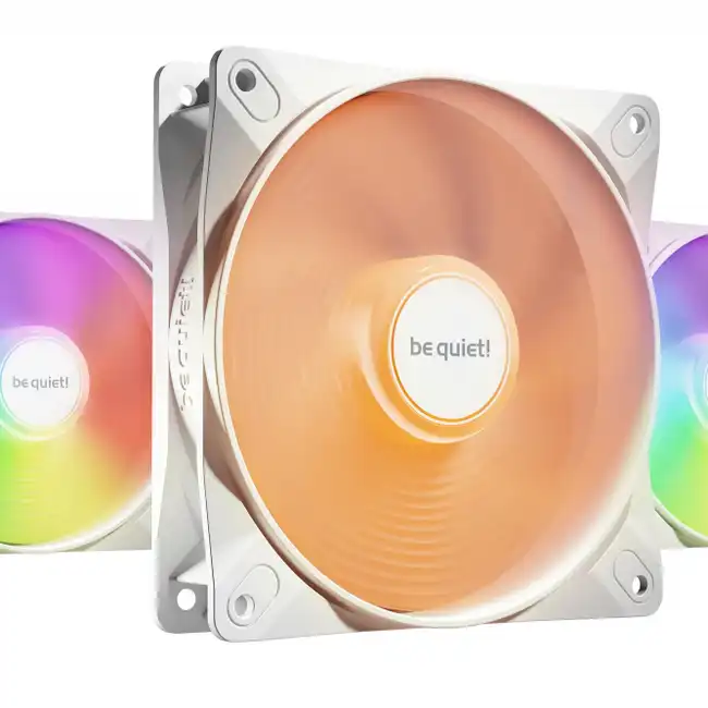 Охлаждение be quiet! Light Wings LX 120mm PWM Triple pack White, BL122 (Для системного блока)