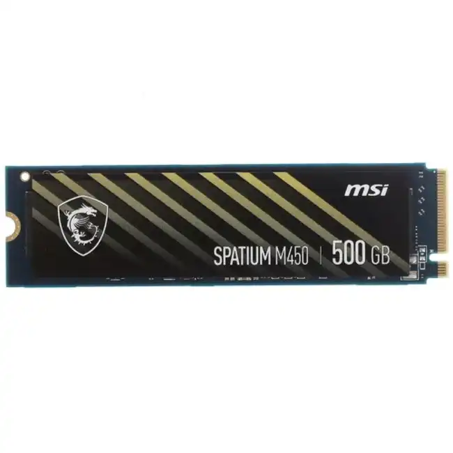 Внутренний жесткий диск MSI SPATIUM M450 V1 S78-440K380-P83 (SSD (твердотельные), 500 ГБ, M.2, PCIe)