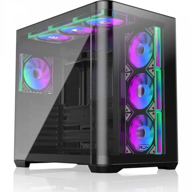 Корпус Raijintek ATREUS BT7 Black 0R20B00258 (Игровые, Midi-Tower)