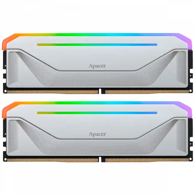 ОЗУ Apacer NOX RGB AH5U32G52C522NWAA-2 (DIMM, DDR5, 32 Гб (2 х 16 Гб), 5200 МГц)