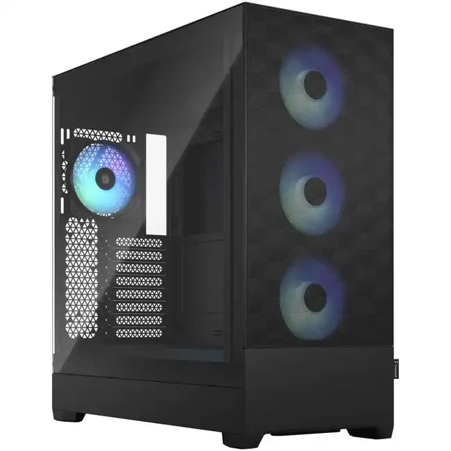 Корпус FRACTAL DESIGN Pop XL Air RGB Black TG Clear FD-C-POR1X-06 (Игровые, Midi-Tower)