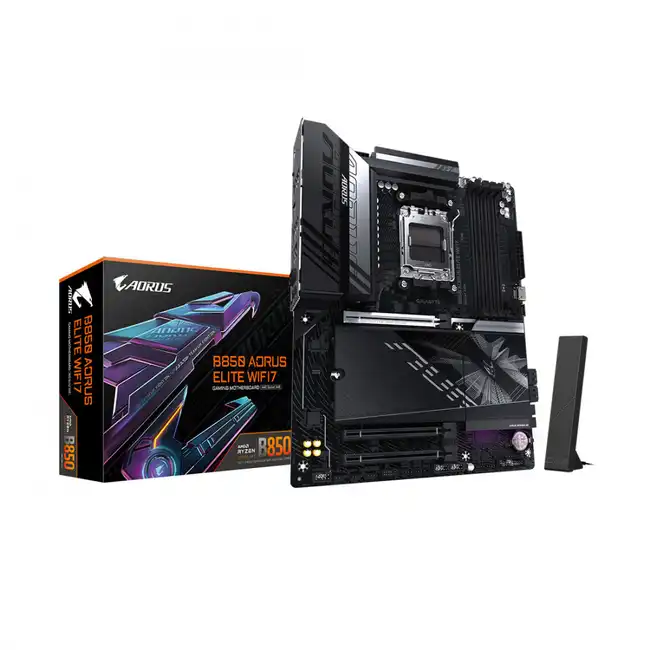 Материнская плата Gigabyte B850 AORUS ELITE WF7 B850 Aorus Elite WiFi7 rev. 1.1 (ATX, AMD AM5)