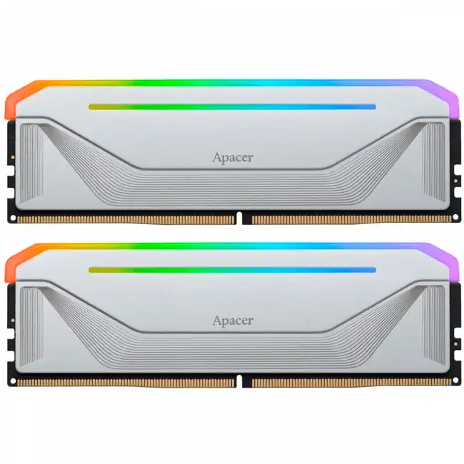 ОЗУ Apacer NOX RGB 2x32GB DDR5 AH5U64G52C522NWAA-2 (DIMM, DDR5, 64 Гб (2 х 32 Гб), 5600 МГц)