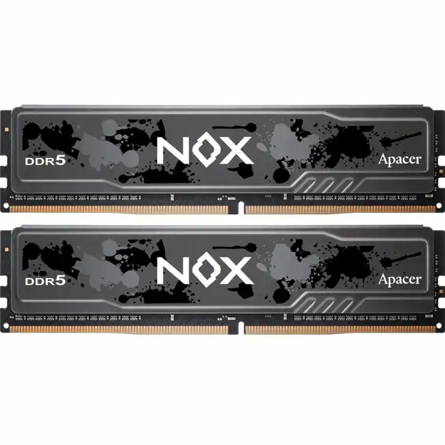 ОЗУ Apacer NOX Black AH5U64G60C622MBAA-2 (DIMM, DDR5, 64 Гб (2 х 32 Гб), 6000 МГц)