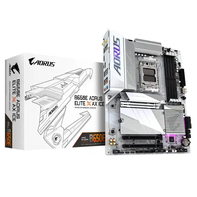 Материнская плата Gigabyte B650E AORUS ELITE X AX ICE (ATX, AMD AM5)