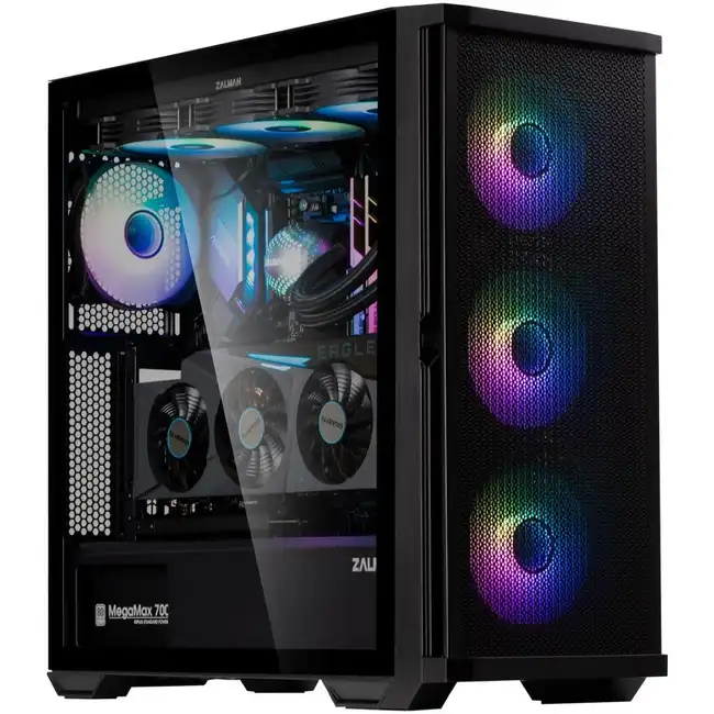 Корпус Zalman Z10 Duo Black (Игровые, Midi-Tower)