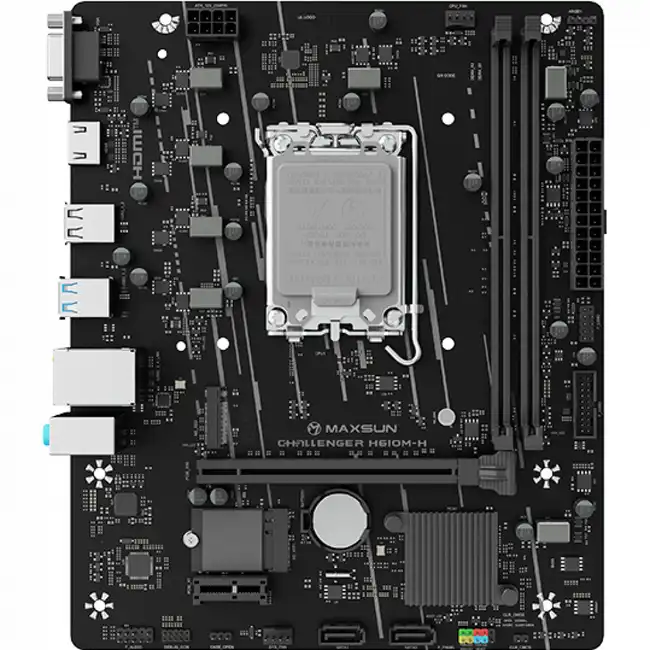 Материнская плата Maxsun  Challenger H610M-H WIFI 6940709662359 (micro-ATX, LGA 1700)