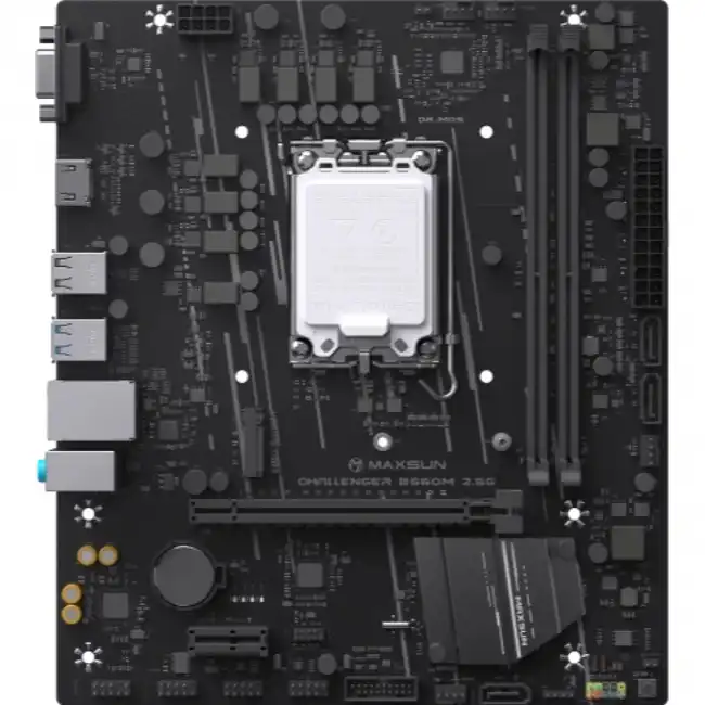 Материнская плата Maxsun  Challenger B660M 2.5G 6940709660492 (micro-ATX, LGA 1700)