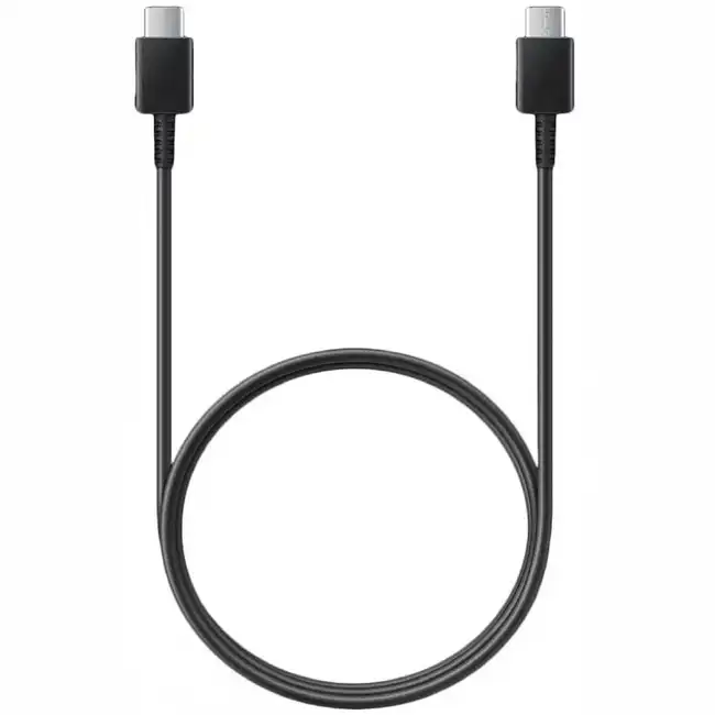 Кабель интерфейсный Samsung 1.8m EP-DX310JBRGRU (USB Type C - USB Type C)