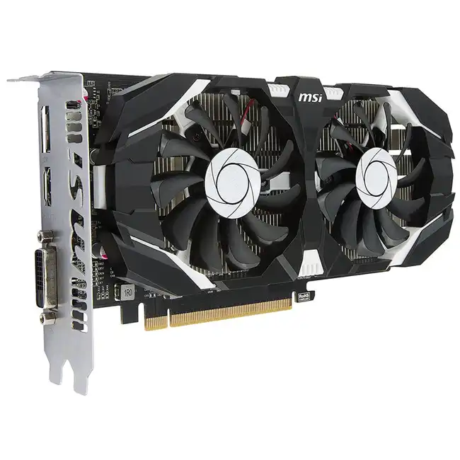 Видеокарта MSI GeForce GTX 1050 Ti GeForce GTX 1050 Ti AERO ITX 4G OCV1