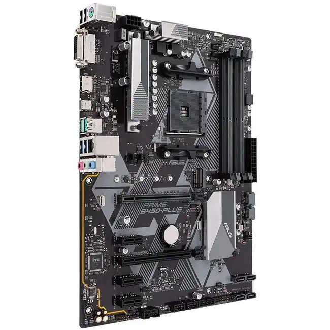 Материнская плата Asus PRIME B450-PLUS (ATX, AMD AM4)