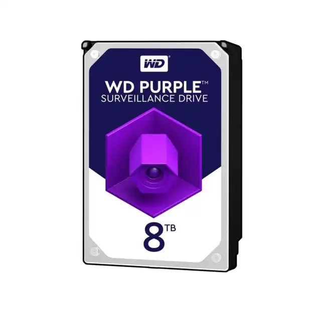 Внутренний жесткий диск Western Digital Purple WD81PURZ (HDD (классические), 8 ТБ, 3.5 дюйма, SATA)